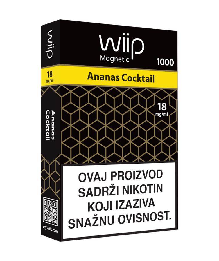 Wiipod Magnetic –  Ananas Cocktail – 18mg/ml