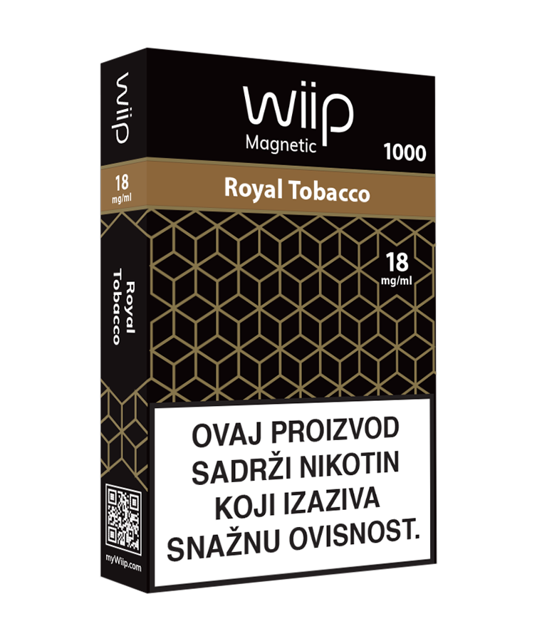 Wiipod Magnetic –  Royal Tobacco – 18mg/ml