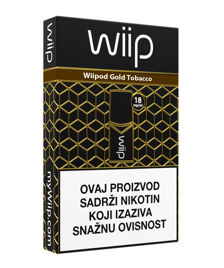 Wiipod Magnetic Gold Tobacco 18 mg