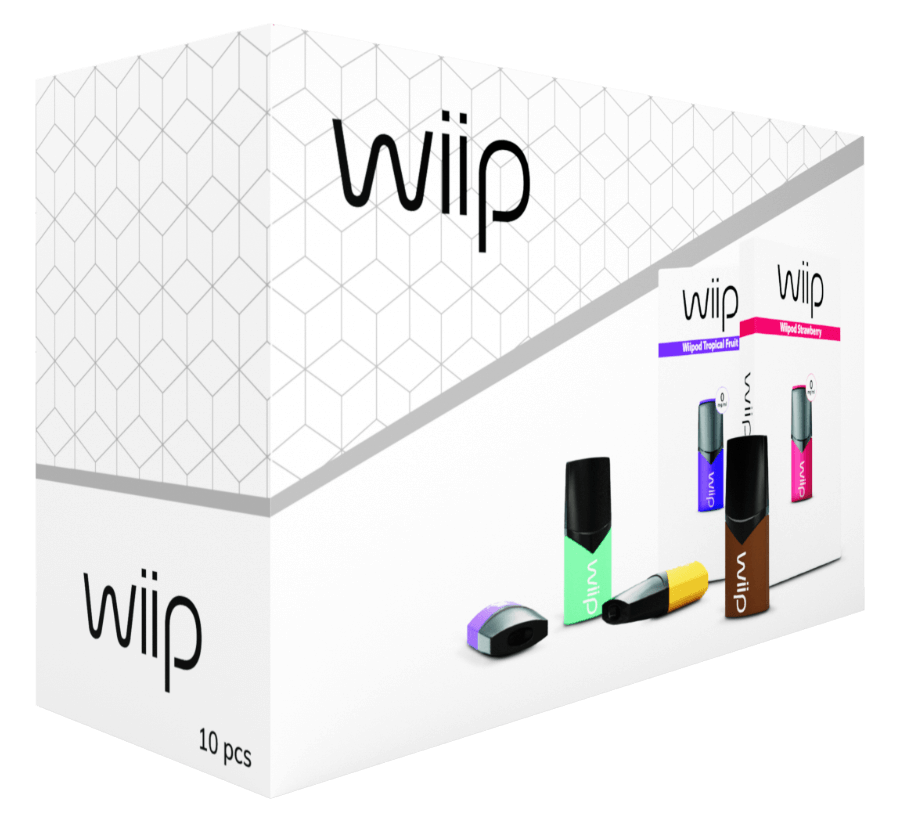 Wiipod multipack 10/1, USA Tobacco 0mg (1.6 ml)