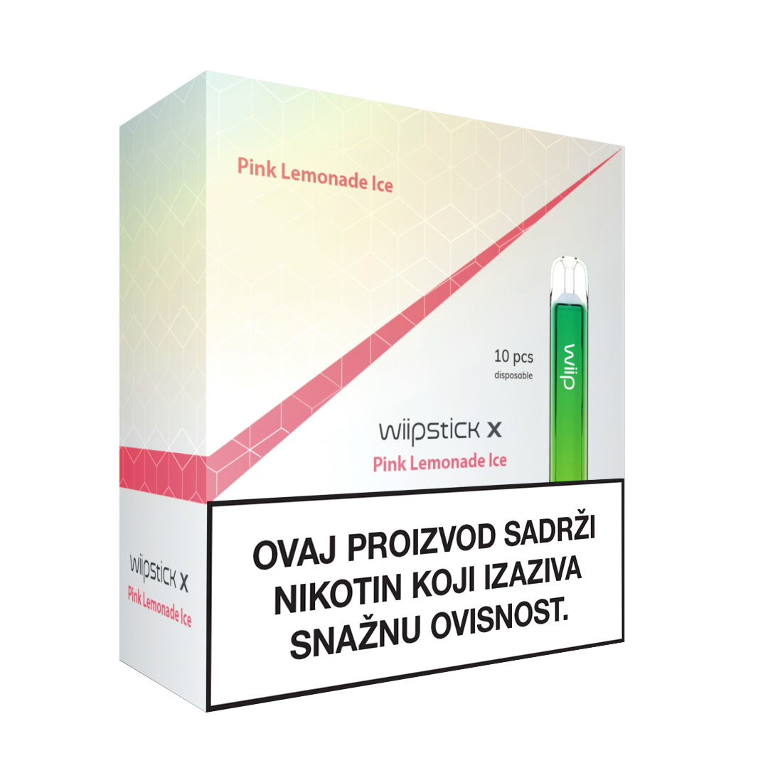Wiipstick X Multipack 10/1 – Pink Lemonade Ice – 18mg/ml