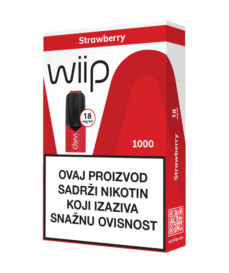 Wiipod –  Strawberry – 18mg/ml