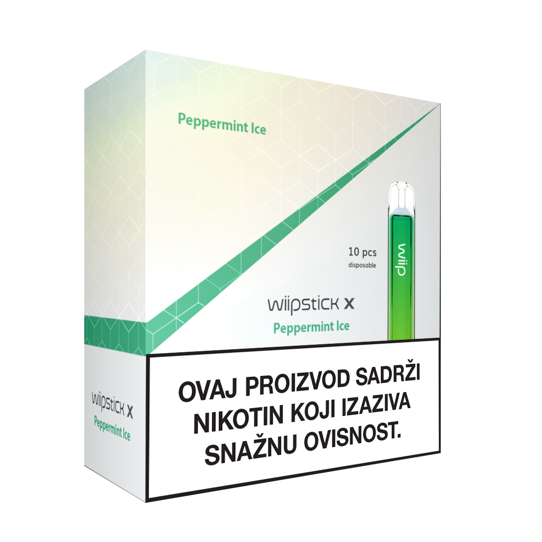 Wiipstick X Multipack 10/1 – Peppermint Ice – 18mg/ml